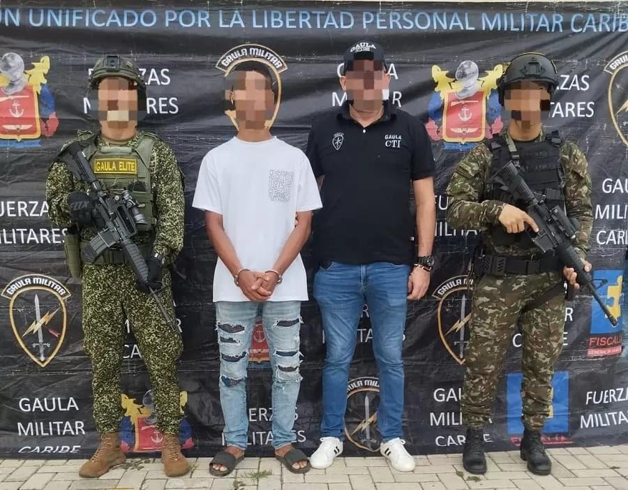 Ejército Nacional liberó tres personas que habían sido secuestradas bajo la modalidad de falso servicio en el Caribe colombiano 