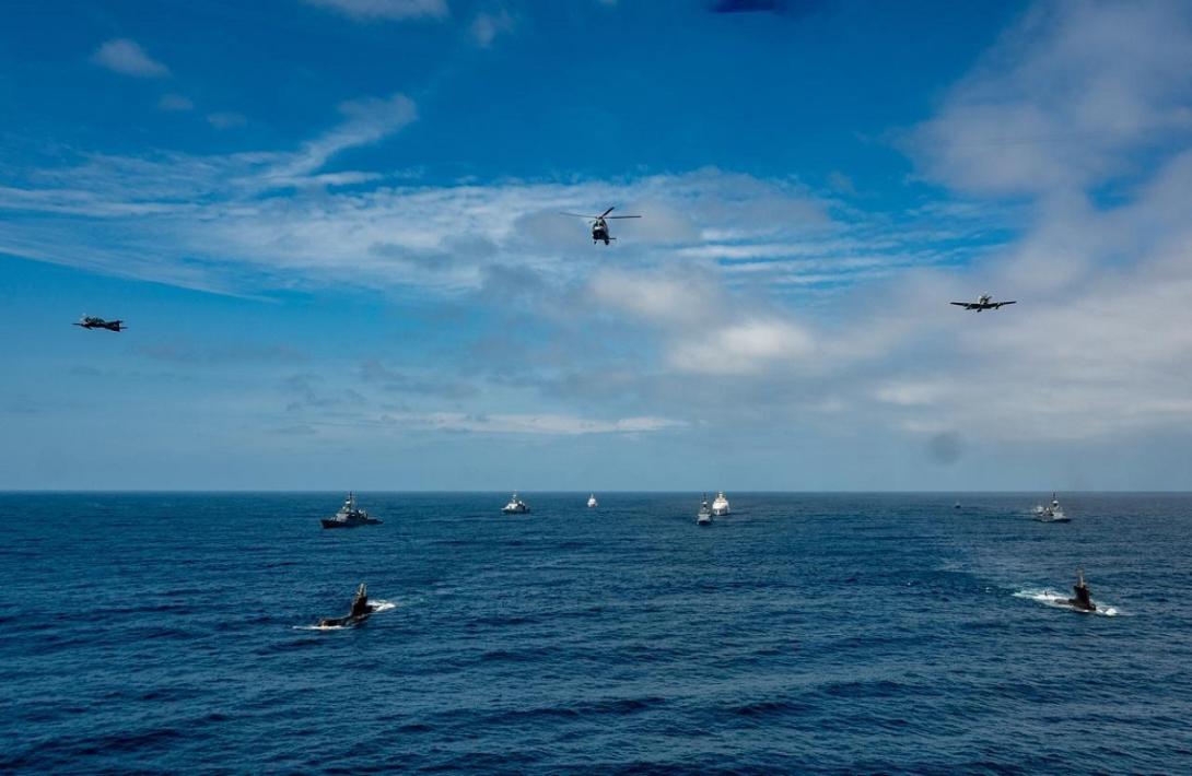 Armada de Colombia proyecta su poder naval con la operación 'Neptuno V'