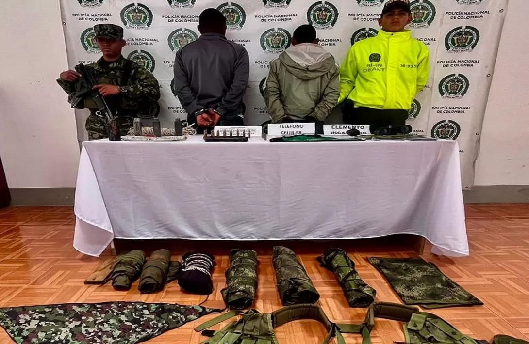Combates entre tropas del Ejército Nacional y el GAO Clan del Golfo dejaron dos capturados y material de intendencia incautado en Antioquia