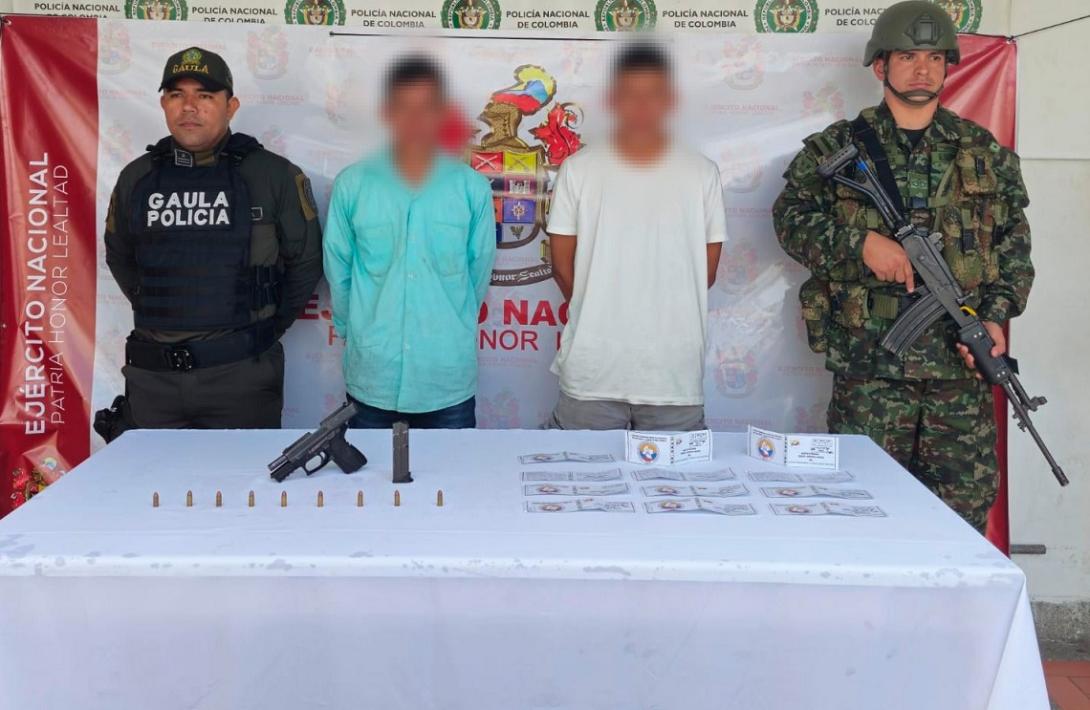 Neutralizadas actividades extorsivas del Bloque 'Jorge Suárez Briceño' en Garzón, Huila