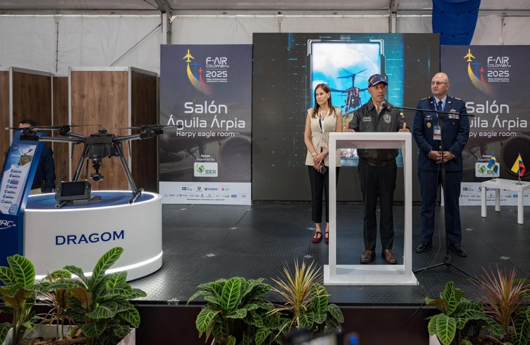 Mindefensa crea DRAGOM: el primer dron desarrollado en Colombia para la seguridad y defensa nacional