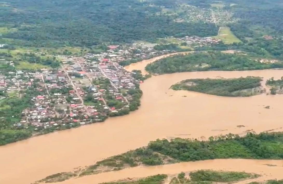 Se intensifican sobrevuelos en Caquetá y Putumayo tras ola invernal