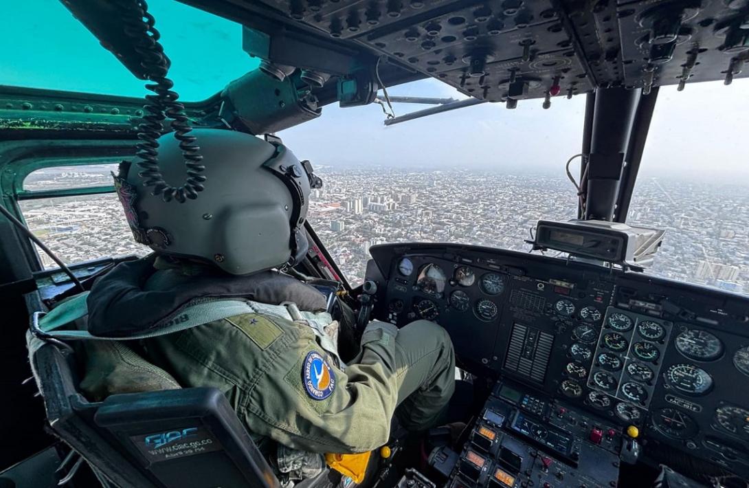 Sobrevuelos de seguridad durante el Foro de Desarrollo Económico en Barranquilla
