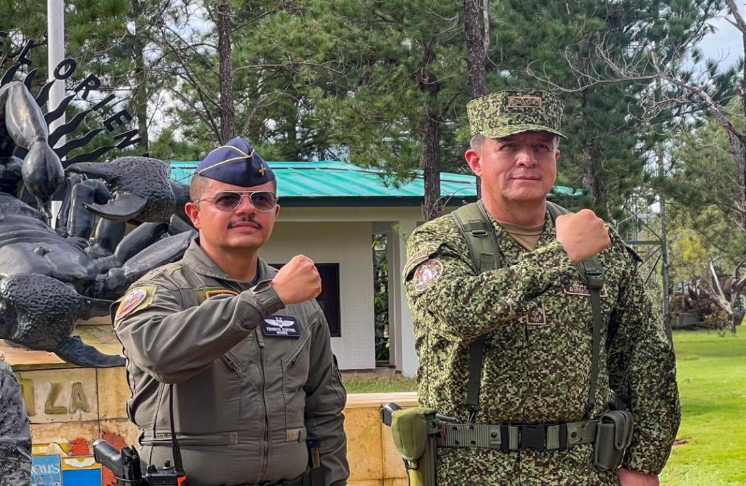 Comandante de las Fuerzas Militares visita GAORI 
