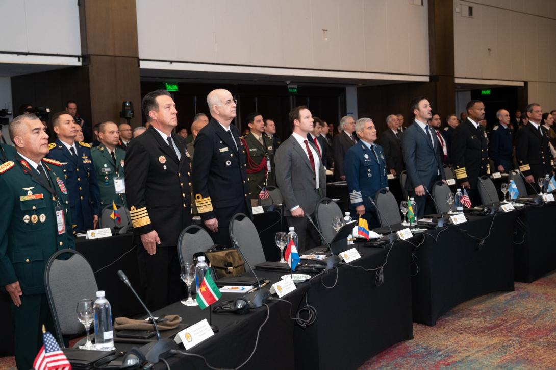 Fuerzas Militares de Colombia participan en el SOUTHDEC 2025