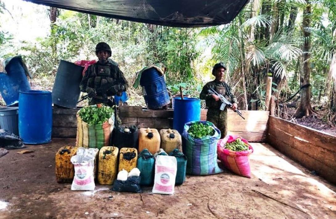 En el Pacífico sur, la Armada de Colombia mantiene fuerte ofensiva contra la producción de alcaloides