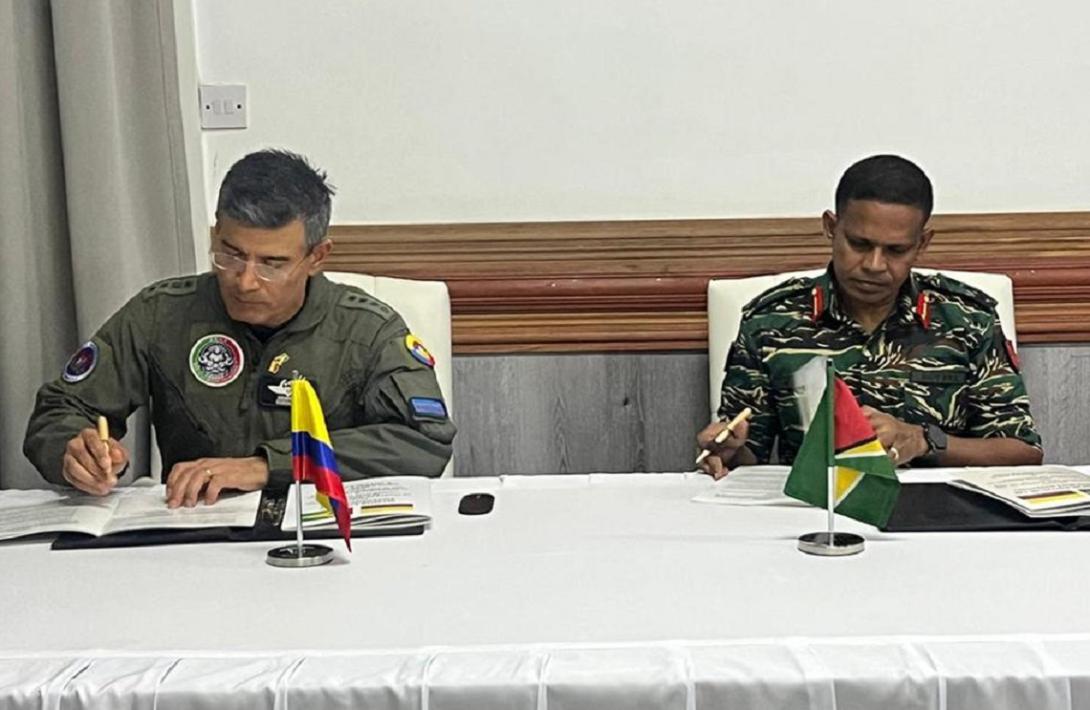 Nueva alianza entre Colombia y Guyana refuerza la seguridad aérea en la región