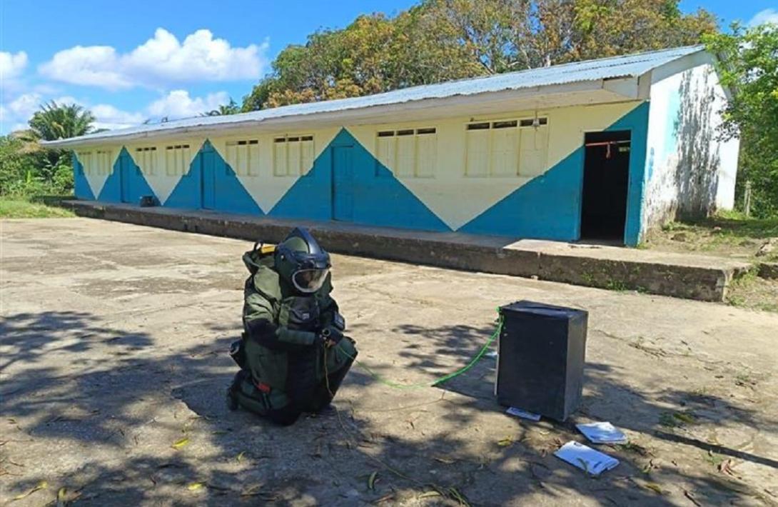 Grupo MARTE 6 del Ejército Nacional neutraliza artefactos explosivos improvisados en Puerto Santander y Araracuara
