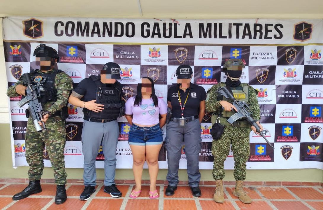 Capturada compañera sentimental de alias Naín, presunto cabecilla de sicarios de Los Pachenca