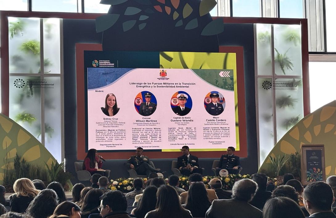 Fuerzas Militares de Colombia en la Cumbre Internacional de Sostenibilidad e Innovación Ambiental