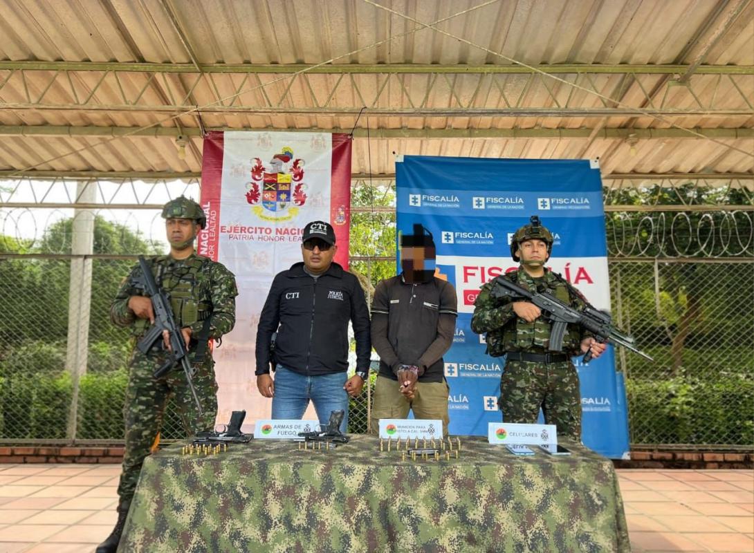 Ejército Nacional neutraliza en operaciones militares a alias Mico y captura a un integrante del ELN en Arauca