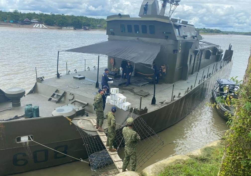 Armada de Colombia y la Gobernación del Chocó, unidos por la esperanza