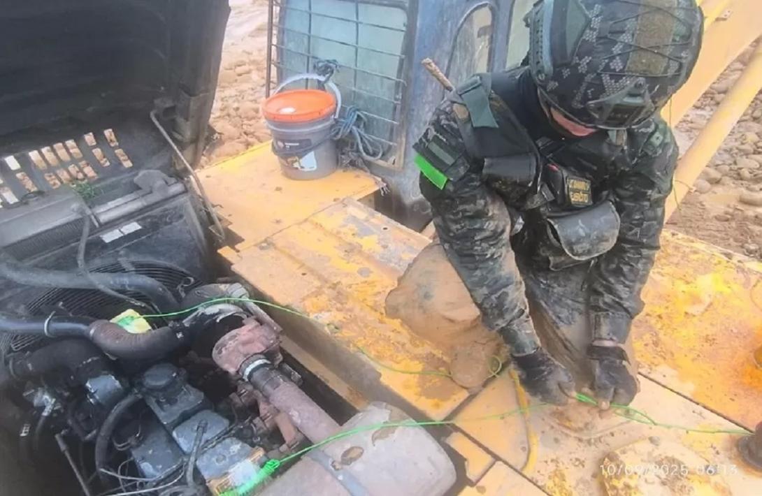 Ejército Nacional asestó contundente golpe a la minería ilegal en Puerto Guzmán, Putumayo