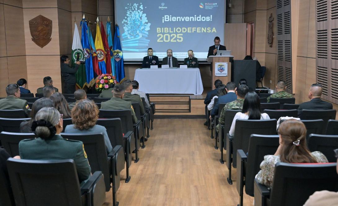 III Evento Bibliodefensa 2025, impulsando la Investigación y Educación en la Fuerza Pública