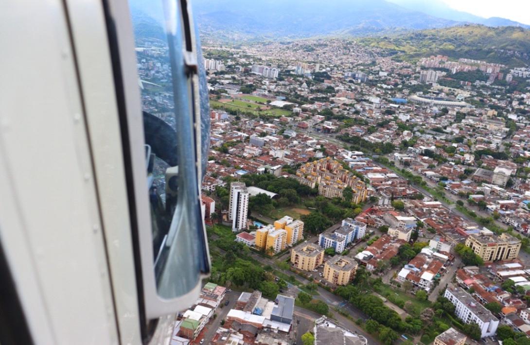 Vigilancia aérea fortaleció la seguridad durante elección de Consejos de Juventud