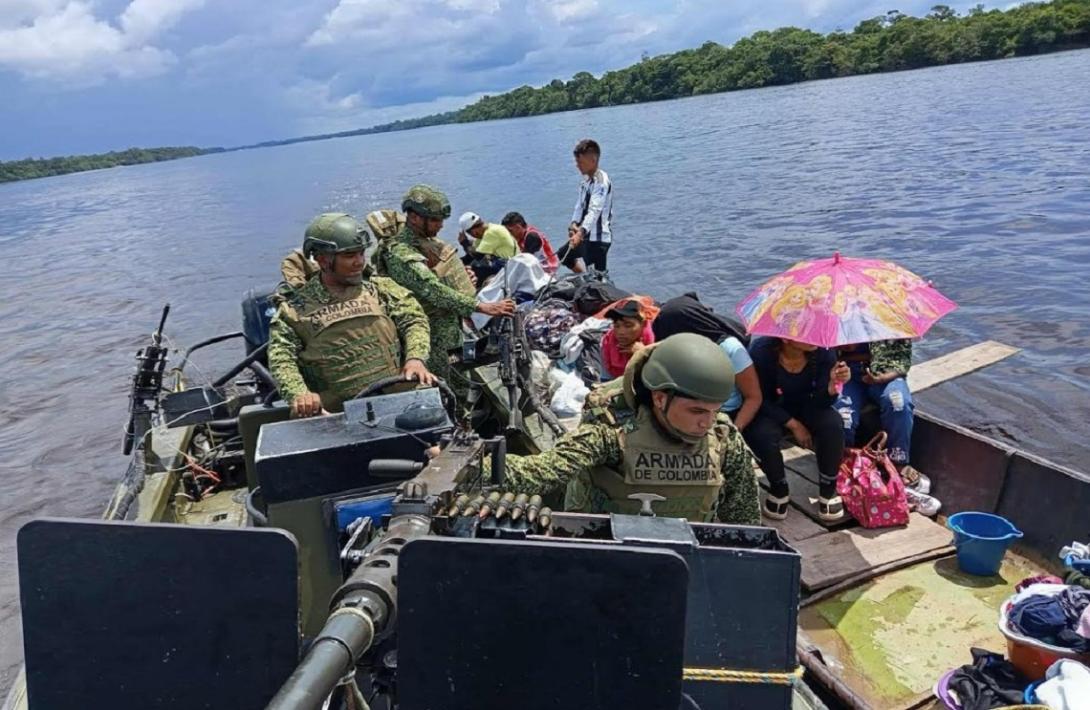 Tras emergencias en el río Negro, rescatadas 10 personas en Guainía