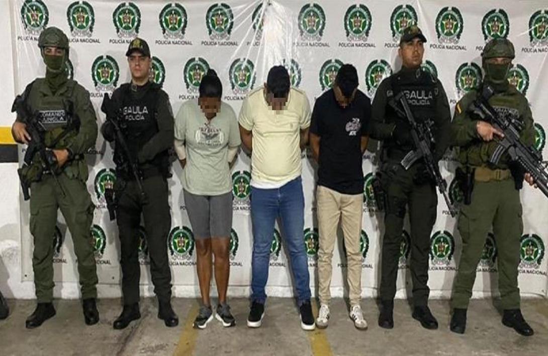 Capturados tres presuntos cabecillas del Clan del Golfo en Atlántico