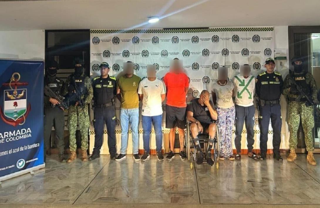 Capturados miembros de organización transnacional dedicada al narcotráfico en el Pacífico colombiano