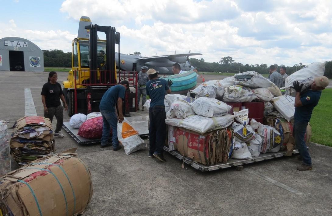 Compromiso ambiental: transporte estratégico de posconsumo en el sur del país