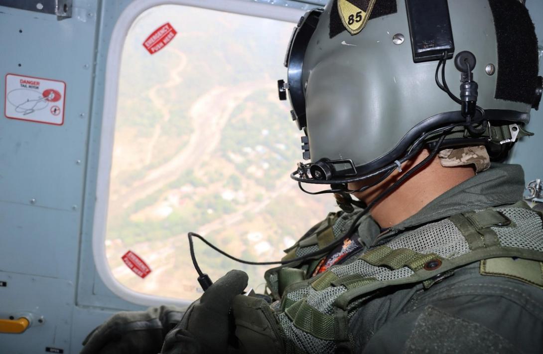 54 misiones aéreas de vigilancia brindaron seguridad en tres departamentos