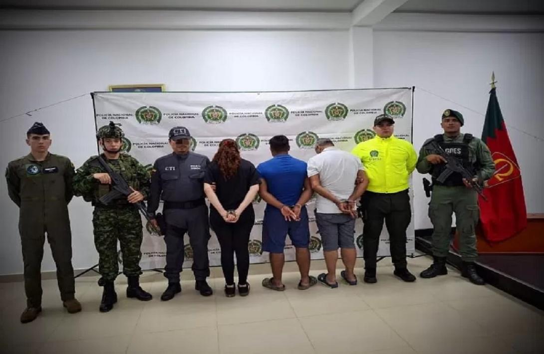 Capturados tres presuntos integrantes de la Estructura Primera 'Armando Ríos' en Calamar, Guaviare