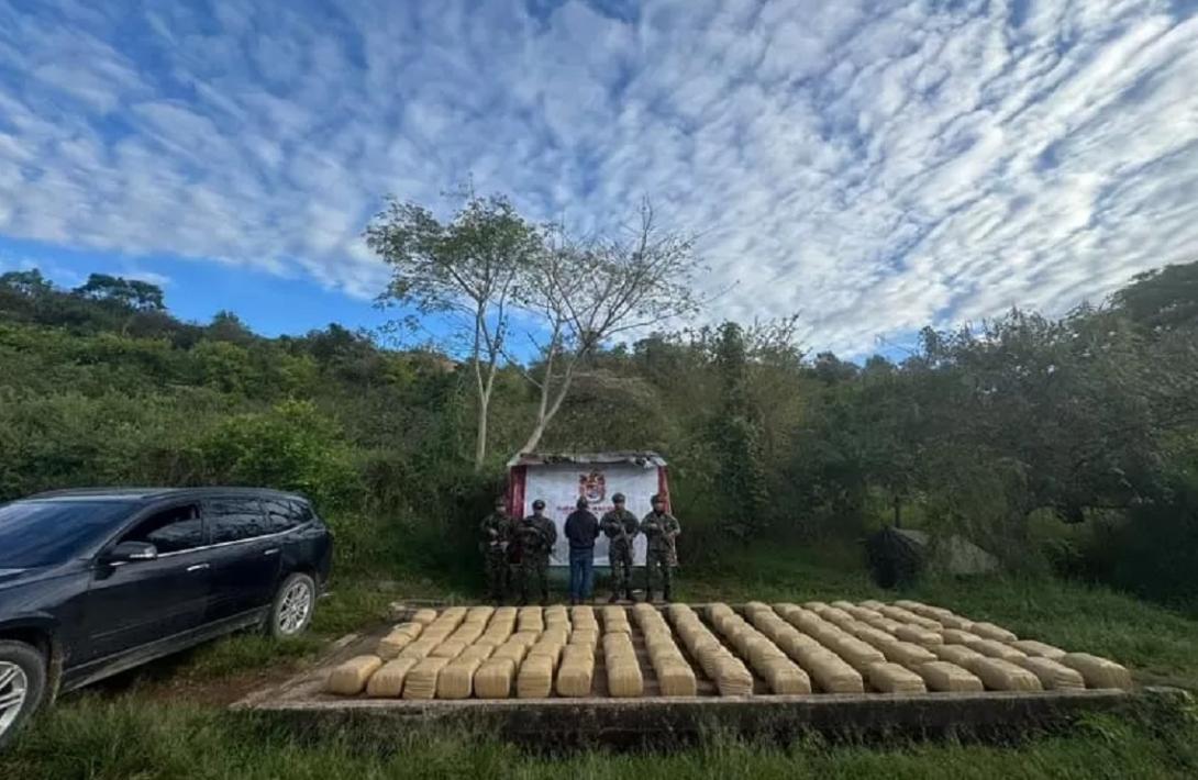 Ejército Nacional evita que un millón de dosis de marihuana lleguen a las calles del país