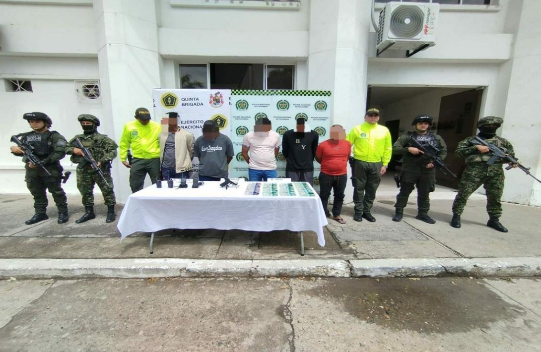 Golpe a comisión de finanzas del GAO ELN en Barrancabermeja: cinco capturados   