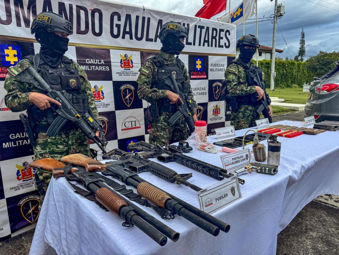 Ejército neutralizó a 5 presuntos integrantes del GAO residual Estructura 36 y del grupo delincuencial Clan de Oriente, en Nariño 