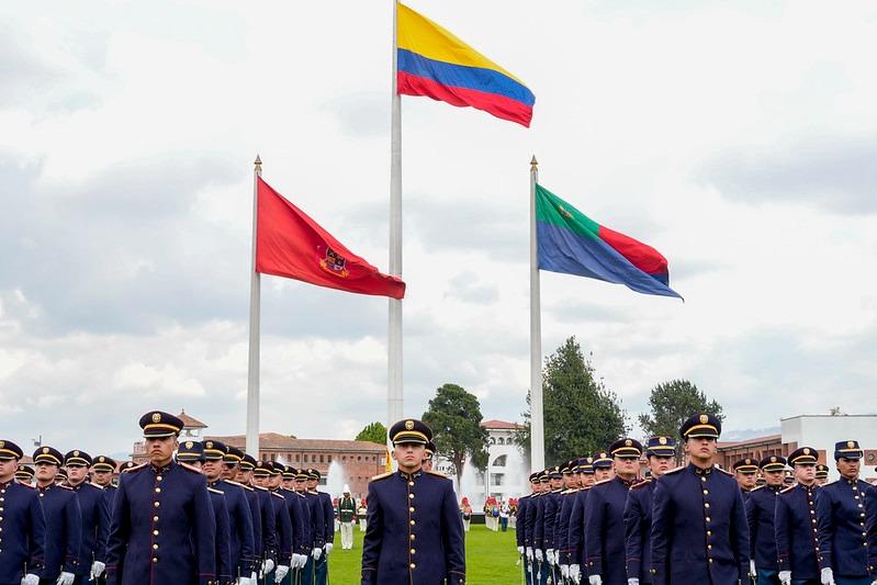 517 nuevos oficiales de las Fuerzas Militares se suman a la defensa y seguridad de Colombia