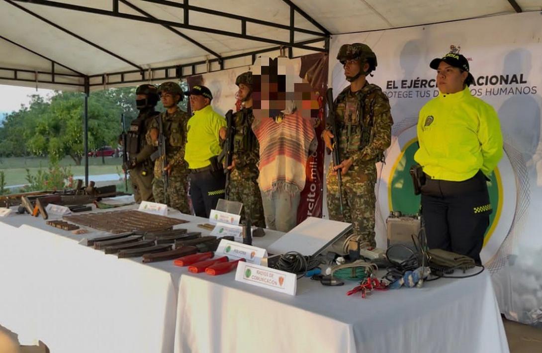 En operación militar el Ejército Nacional deja un integrante del Clan del Golfo muerto y dos capturados