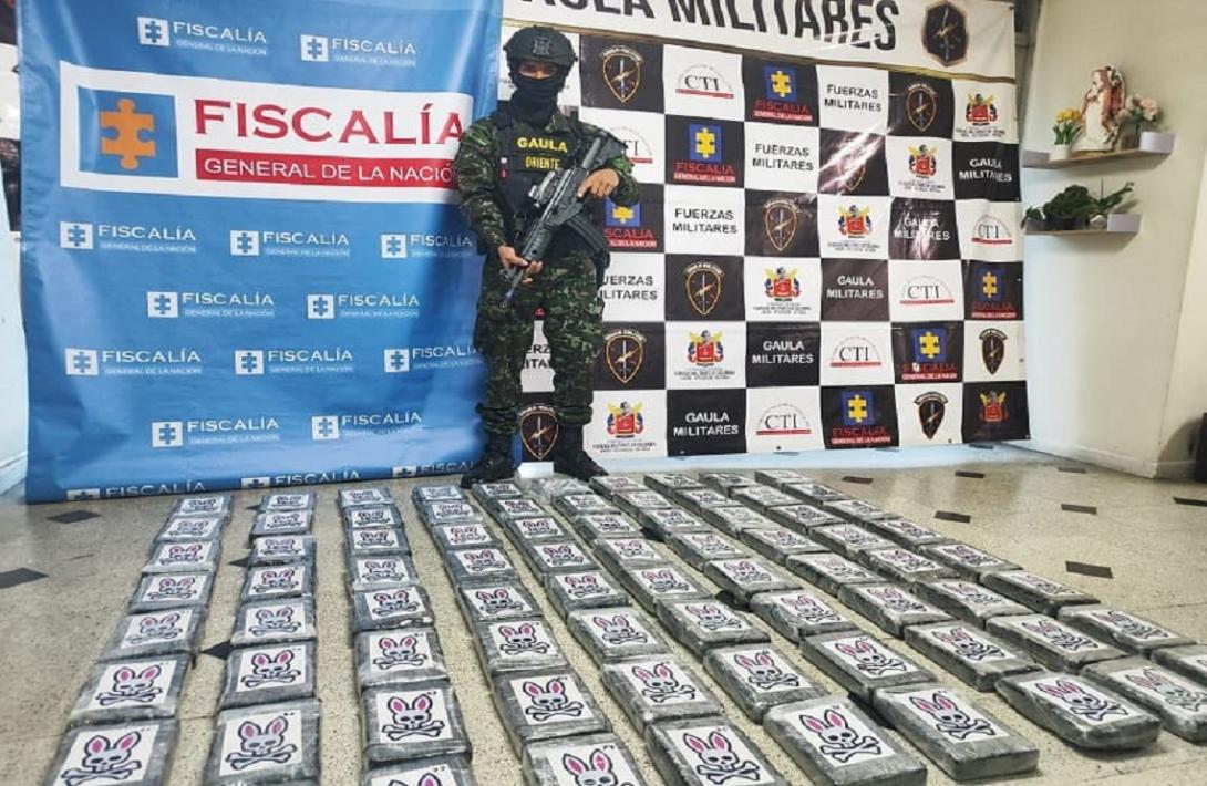 Golpe al narcotráfico en el oriente antioqueño: Ejército Nacional incauta 80 kilogramos de clorhidrato de cocaína