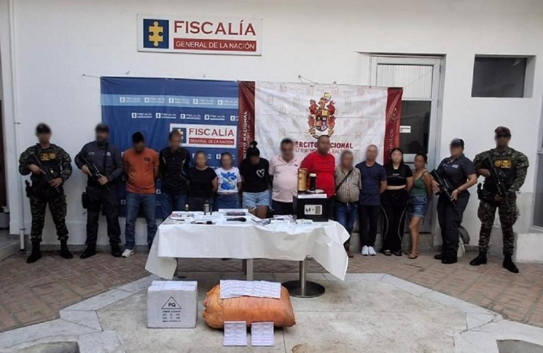 Ejército Nacional y Fiscalía desarticulan grupo delincuencial organizado, dedicado a rifas y chance ilegal en Risaralda y Caldas