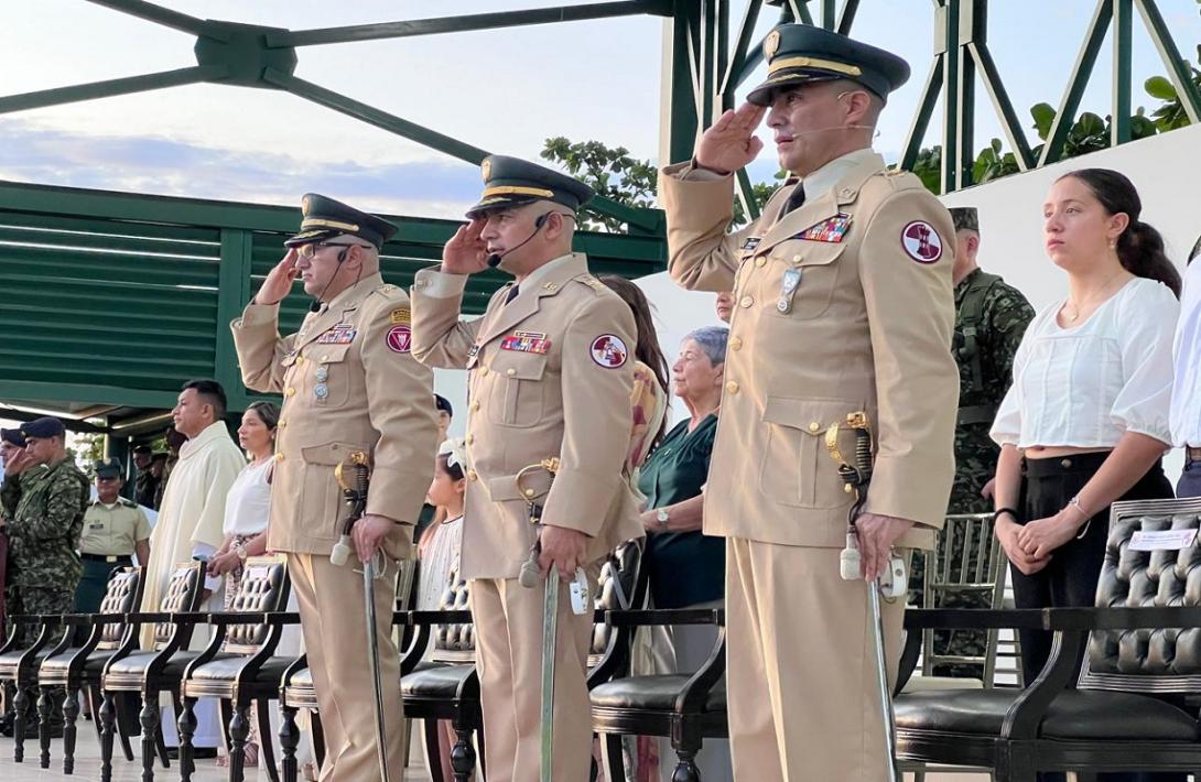 Cambio de mando en la Brigada de Desminado Humanitario