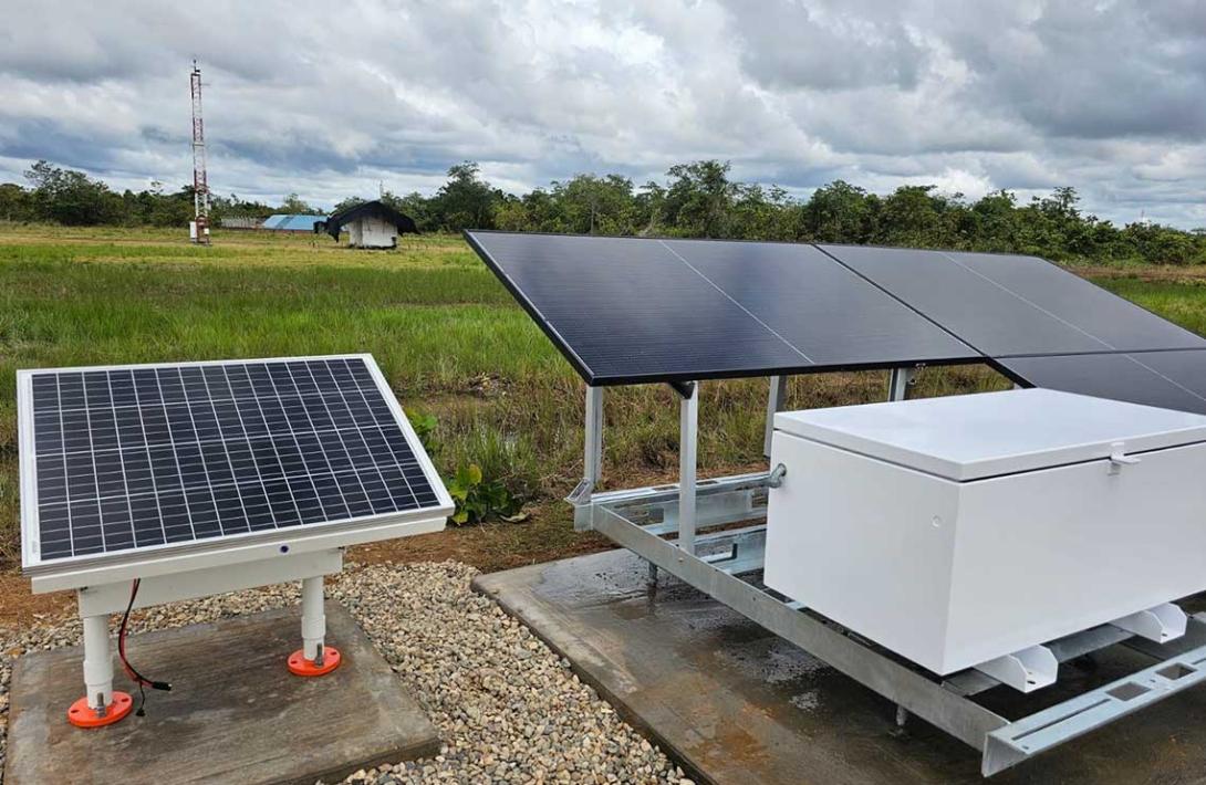 Transición energética moderniza sistema del Aeródromo de Marandúa con tecnología solar