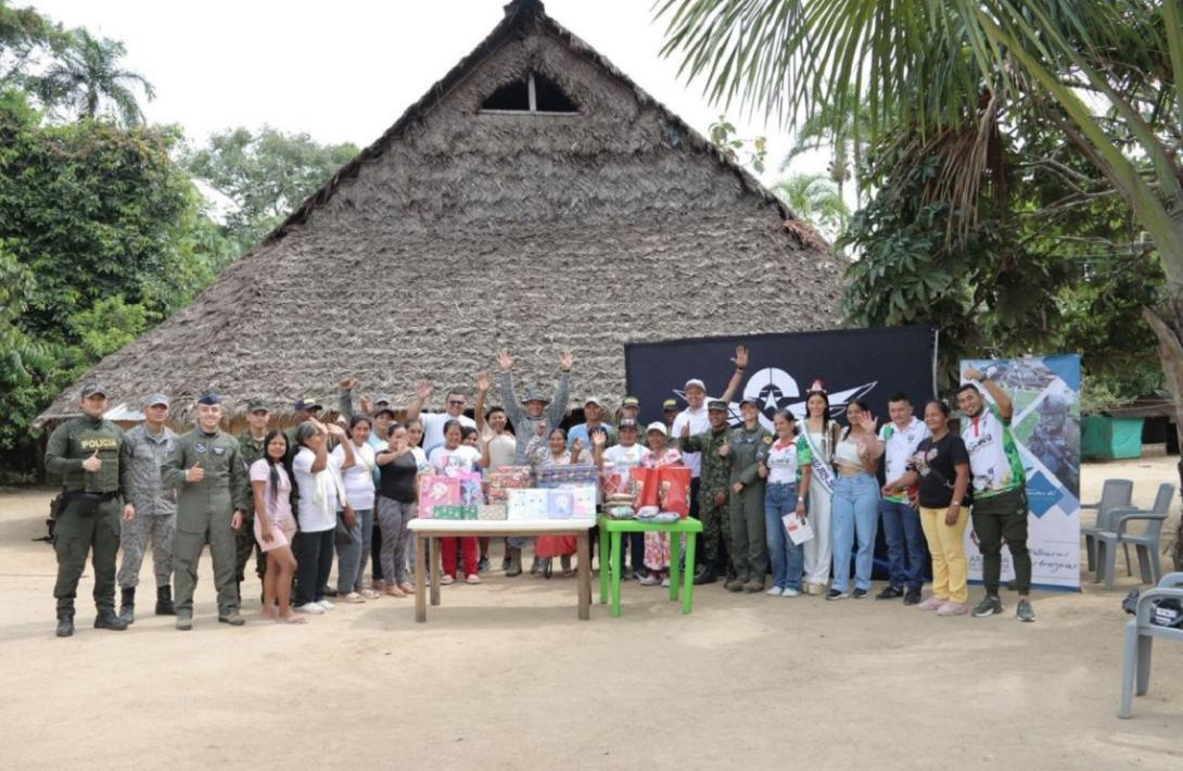 La alegría de la novena navideña iluminó a Solano con 1.550 regalos