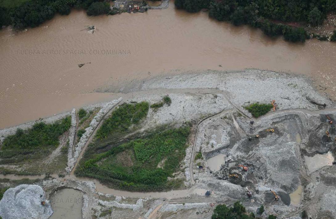 Operación coordinada frena minería ilegal y afecta economías criminales en Chaparral
