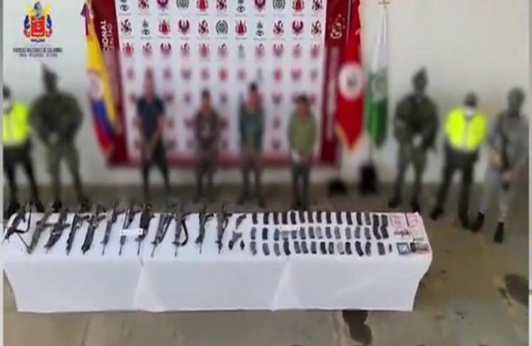 Golpe contundente por parte de las Fuerzas Militares a la estructura de seguridad y logística de 'Mordisco' en el Amazonas 