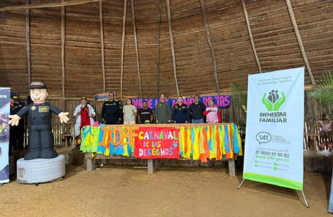 Armada de Colombia reafirma su compromiso social con comunidades indígenas del Amazonas