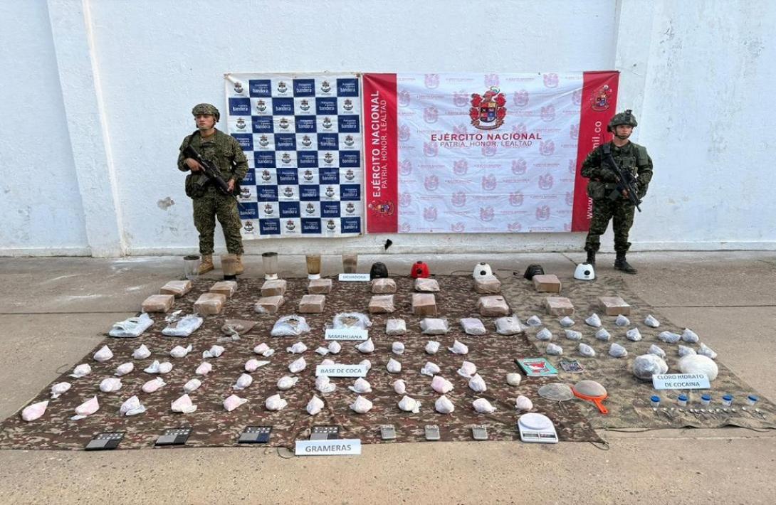 En Antioquia y Bolívar, Fuerzas Militares y Policía continúan afectando estructuras del Clan del Golfo