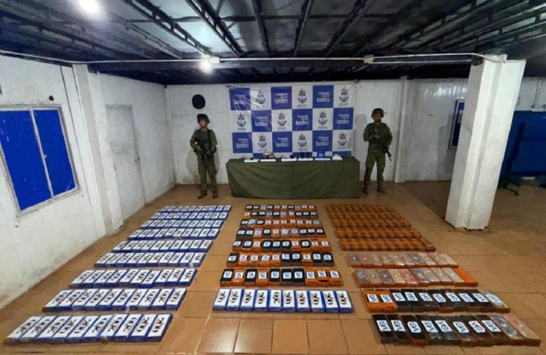 Armada de Colombia evitó que más de 660 mil dosis de cocaína llegaran a las calles del mundo