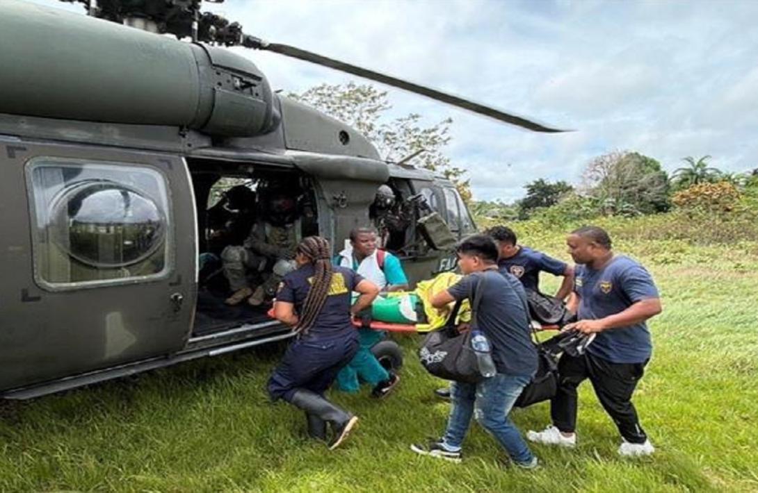 Con traslado aeromédico fue protegida la vida de mujer en estado crítico