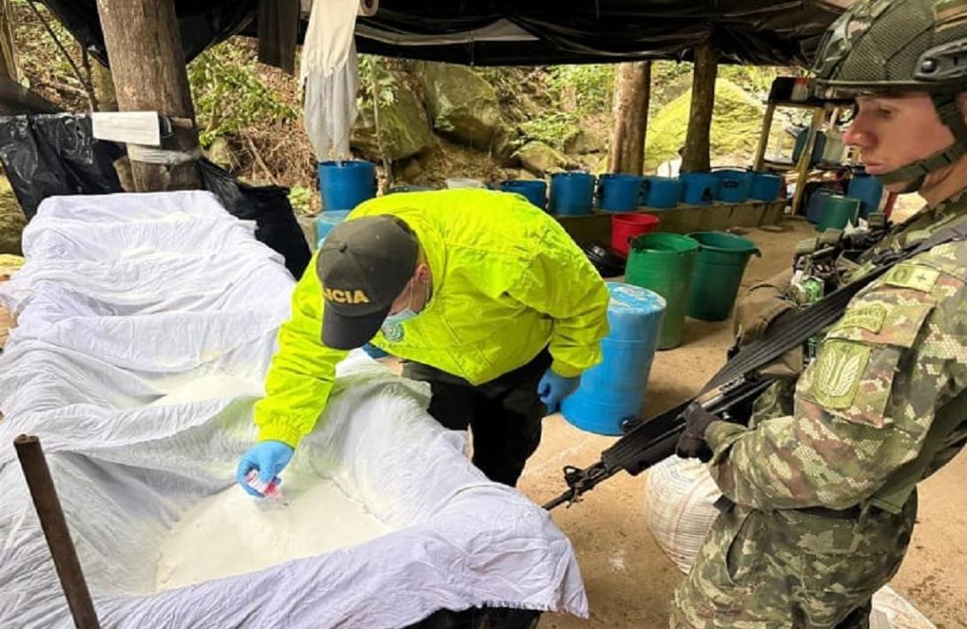 En Norte de Santander, el Ejército Nacional desmanteló complejo cocalero que comercializaba droga en Colombia