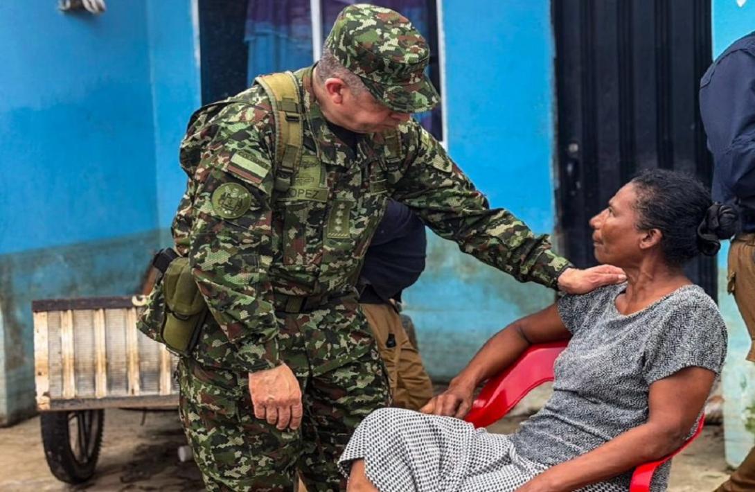 Fuerzas Militares refuerzan seguridad y atención invernal en Córdoba