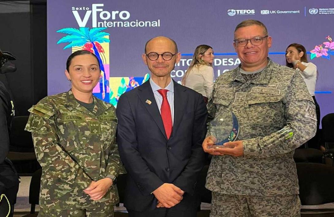 Reconocimiento al Comando General de las Fuerzas Militares por su destacada labor en la preservación del patrimonio natural