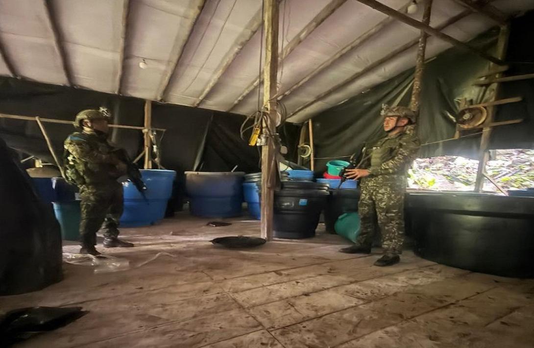 Cerca de tres toneladas de clorhidrato de cocaína fueron incautadas 