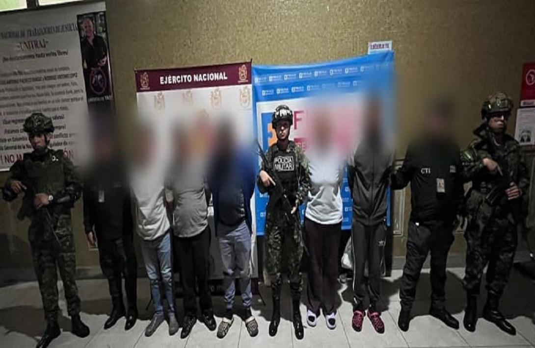 Ejército y Fiscalía capturaron a cinco personas en Bogotá