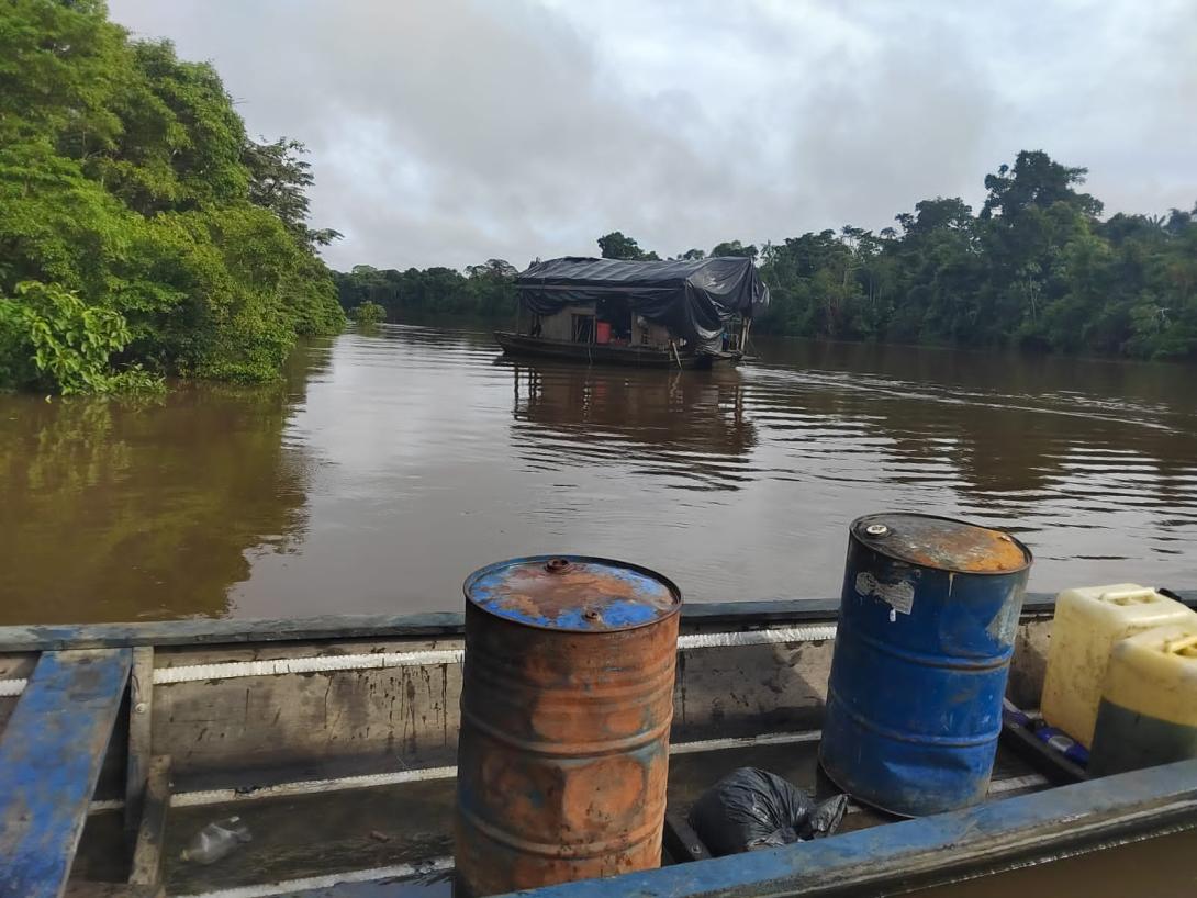 Ejército Nacional asestó contundentes golpes a la minería ilegal en Amazonas y Putumayo