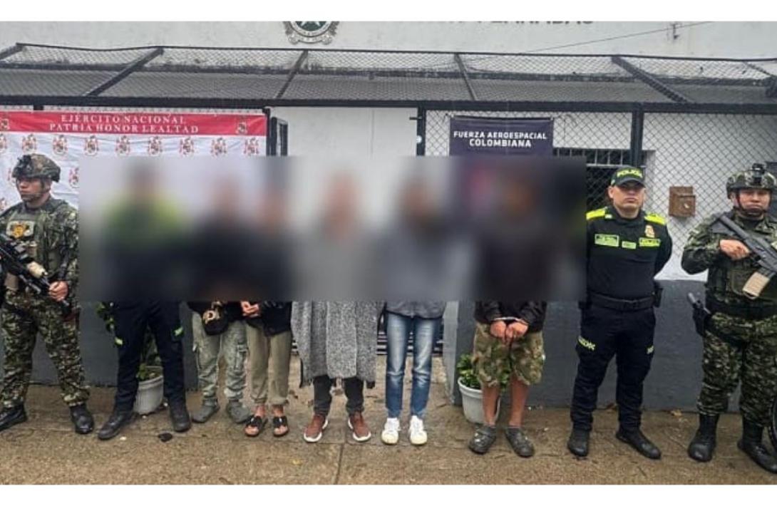 Ejército Nacional captura a cinco integrantes del GAO residual Frente 'Gerónimo Galeano', en el sur del Tolima