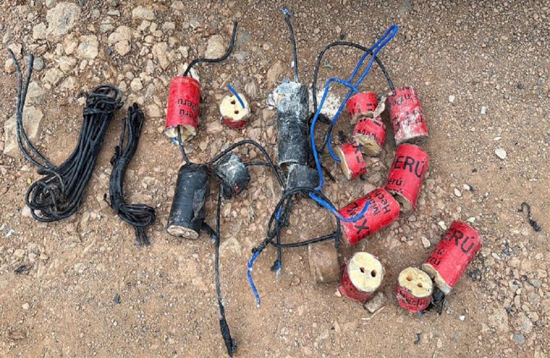 Ejército Nacional y Policía frustraron ataque terrorista con motocicleta acondicionada con explosivos en El Plateado, Cauca