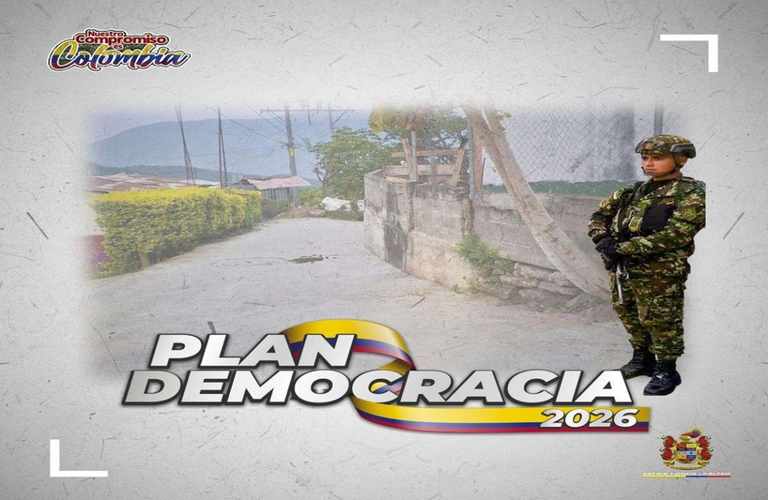 La Cuarta Brigada despliega sus capacidades para proteger las elecciones presidenciales en Antioquia